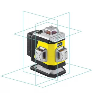 Nivel Laser krzyżowy CL4B niebieski 4x360° Bluetooth