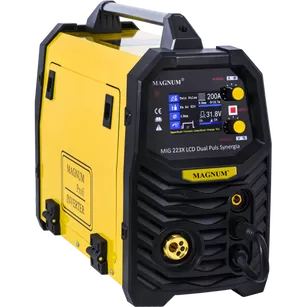 Magnum MIG 223X LCD Dual Puls Synergia spawarka z Wi-Fi