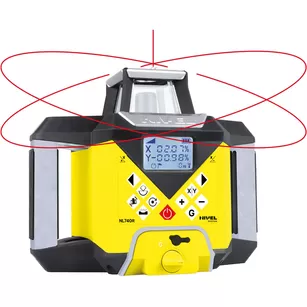 Nivel laserowy niwelator NL740R DIGITAL z autowpasowaniem czerwony