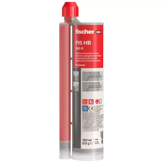 Fischer FIS HB 360S Zaprawa iniekcyjna do betonu