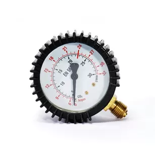 Magnum Manometr do reduktora AR/CO2 0-32 l/min z przyłączem dolnym G1/4