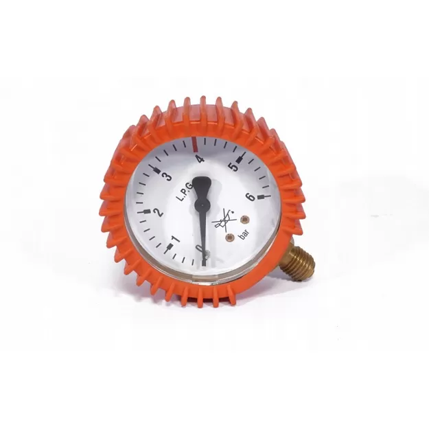 Magnum Manometr do reduktora Propan-butan 0-6 bar z przyłączem dolnym GM12x1,5