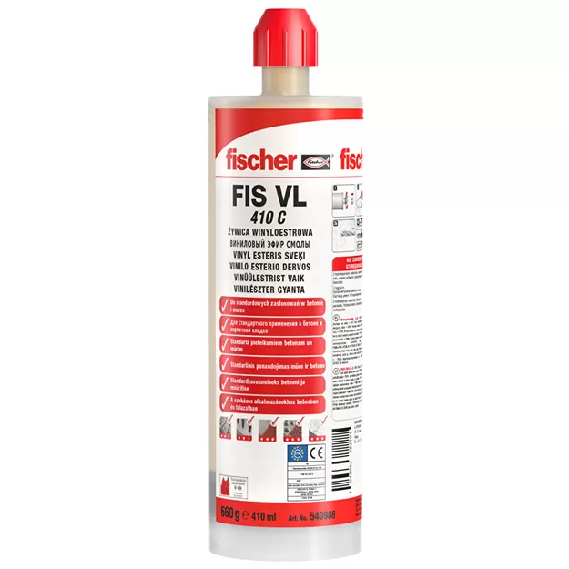 Fischer FIS VL 410 C Zaprawa iniekcyjna do betonu i murów