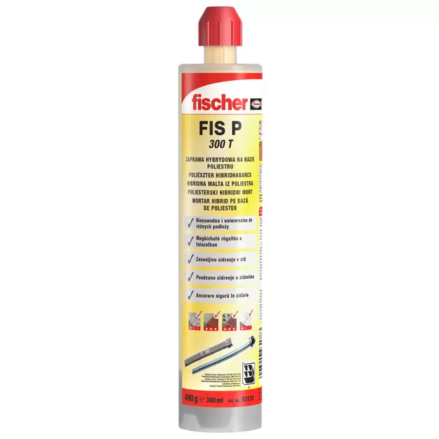 Fischer FIS P 300 T Zaprawa iniekcyjna do murów