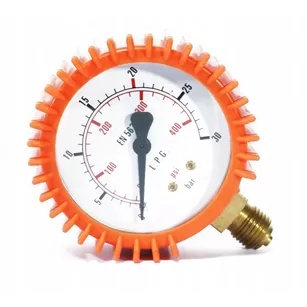 Magnum Manometr do reduktora Propan-butan 0-30 bar z przyłączem dolnym GM12x1,5